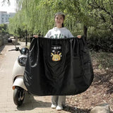 Winter Motorcycle Apron Waterproof Knee Pad Warm Blanket Windproof Quilt Plus Velvet Thickened Windproof Skirt Warm Knee Cover