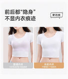 Invisible Minimizer Bra Large Bust Seamless Traceless Underwear Ultra Thin Cup Comfortable Jelly Support Wirefree Beautiful Back