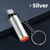 Mini Type C Mobile Phone Cigarette Lighter Air Blowing Cigarette Lighter Outdoor Safety USB C Lighter Adapter For iPhone 17 Pro