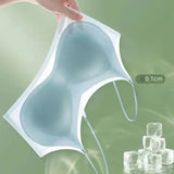 Ultra-thin Tube Tops Push Up Bras For Women Ice Silk Underwear Small Cup Sexy Lingerie Anti Droop Seamless Bras Summer Top
