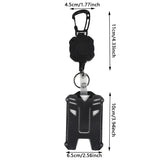 Retractable Badge Holder with ID Card Holder Case Clip