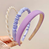 3pcs Multicolor Elegant fabric Headband for Women Face Wash Hair Band Fashion Girls Hair Accessories