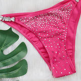 2026 New Sexy Bikini Women Rhinestones Swimwear Swimsuit Halter Bikinis Set Bathing Suit Beach Bikini Luxe Maillot De Bain Femme