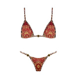 Micro Bikinis Sexy Women Swimsuits Swimwear Bikini Set Chain Bathing Suit Beachwear Brazilian Biquini Female