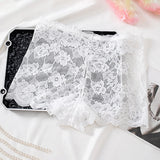2026 Women Lace Flat Corner Underwear Womens Sexy Knickers Shorts Laces Patchwork Seductive Panties LenceríAs De Mujer 여성 극단적속옷
