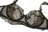Logirlve Ultrathin Bra Transparent Brassiere Sexy Underwear Plus Size Cup Embroidery Women Lingerie Lace Bras Hollow out
