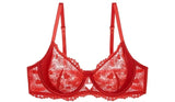 Sheer Lace Teddy Lingerie Set Panty Sexy Bra & Panty Set Ultra Thin Comfortable Summer Wear S-3XL BC Sexy Gift Sexy Tushy MOYISU