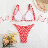 2026 Triangle Strappy Bikini Women Sexy Swimwear Female Brazilian Swimsuit Bathers Bathing Swimming Swim Suit Beachwear Summer