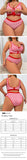 Fashion Heart Print Sexy Lingerie Set, Wireless Side Support Bra, Wing Smoothing Shaping Bra New Arrival