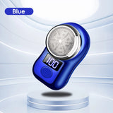 Men Shaving Tool Usb Rechargeable Portable Electric Shaver with Led Battery Display for Men Waterproof Mini Travel Rotary Razor