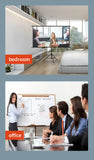 Single triangle bracket projection screen, easy to install, suitable for projection use in bedrooms, offices and other occasions