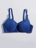 Lace Underwire Bra for Women Push Up Bra Sexy Lingerie Comfortable solid color bra for daily wear D176