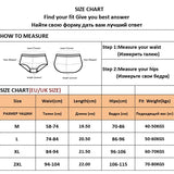 3Pcs/set Women Printing Floral Panties Low-Rise Cotton Briefs Female Comfortable Underwear Female Soft Panties Lingerie M-2XL