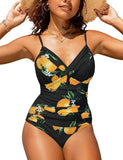 S - XXL Sexy Wrinkled One Piece Swimsuit Women Swimwear Female Monokini Swimsuits 2025 Bathing Suit Swim Beach Wear Bodysuit
