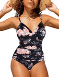 S - XXL Sexy Wrinkled One Piece Swimsuit Women Swimwear Female Monokini Swimsuits 2025 Bathing Suit Swim Beach Wear Bodysuit