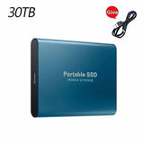 External Hard Drive High Speed Hard Disk 256TB USB3.1 Portable 128TB for Pc/Laptop/Mac/Phone Solid State Disk