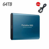 External Hard Drive High Speed Hard Disk 256TB USB3.1 Portable 128TB for Pc/Laptop/Mac/Phone Solid State Disk