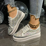 Women's Large Size 43 Dad Shoes Breathable Summer Casual Thick Bottom Sports Water Shoes Comfortable Rubber Sole EVA Insole