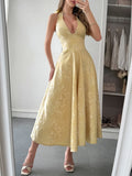 White Jacquard Backless Bow Evening Party Dress Women Robes Backless Elegant Sexy Dress Bodycon Long Summer Dress Vestidos