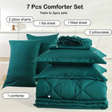 EasYum Bedding Sets 5 To 7 Piece Comforter Sheet Pillowcases