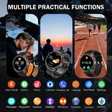 2026 New T-Rex3 Pro GPS Tracker Smartwatch Men 120-Day Standby 1100mAh Clock Rugged Outdoor Sport 10ATM Waterproof Call Watches