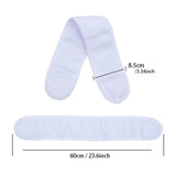 2Pcs Soft Toweling Hair Accessories Girls Headbands for Face Washing Bath Makeup Hair Band Women Adjustable SPA Facial Headband