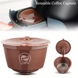Reusable Coffee Capsule Pods for Dolce Gusto Refillable Filters Crema For Espresso Capsules Cup Kitchen Tool