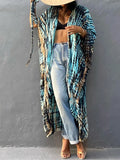 17 Colors Leopard Printed Colorful With Belt Tunic Cover-ups Beach Dress Beach Wear Beachwear Female Women Beach Cover Up V4510L