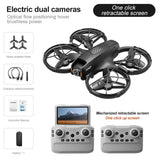 Lenovo M5 Foldable Drone 4K 8K HD Camera 4.3 Inch Screen Remote Brushless Motor Long Endurance RC Quadcopter Aerial Photography