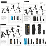 Professional Phone Tripod Stand for Live Streaming Selfie Portable Desktop Camera Tripod with Flexible Legs