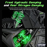 VIPCOO H3 Electric Dirt Bike 3500W 48V 23Ah Fat Tire