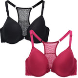 Front Closure Brassiere Plus Size Womens Back Bra Lager Bosom Sexy Lingerie BH Top Underwear C D E Cup