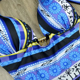 S - XXL Sexy Printed Bra Cup Female Swimwear One Piece Swimsuit Women Push Up Monokini Backless Bather Bathing Suit Swim Lady