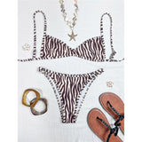 XS - L 2026 Plaid Printed Bikini Female Swimsuit Women Swimwear Polka Dot Bather Bathing Suit Swim Two-pieces Bikini set K8039