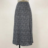 Vintage Skirt Summer Flower Leopard Print High Waist Stretch Long Skirt for Women A-Line Skirts Fashion Beach Maxi Skirt