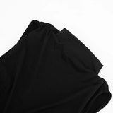 FDYOUI Women 2026 Summer Sleeveless Hollow Out Slim Mini Dress Sexy Package Hip Short Party Night Club Dresses Black Streetwear