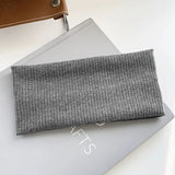 Sports Cycling Makeup Wash Face Hairbands Soft Korean Cotton Knitted Headband For Women Girls Bandanas Fashion Hair Accessories