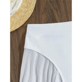New Sexy Ruffled Mini MIcro Thong Bikini Bottom Swim Brief Women Swimwear Female Bather Brazilian Tanga Panties Underwear V4267
