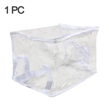 1/3pcs Transparent Books Storage Bag Newspaper/magazine Document Container Foldable Waterproof Dust Proof Stationery Organizer