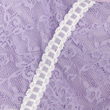 Sexy Lace Teddy Bodysuit for Women with Garter Belt Push Up Sheer Mesh Lingerie Set Underwear as Outerwear Daily Romantic Outfit