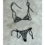 Push Up Bikinis 2025 New Sexy Women Swimsuit Swimwear Female Micro Bikini Set Biquini Bathing Suit Swimming Suits Beachwear