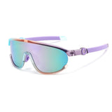 YIMARUILI 2025 New Kids Outdoor Cycling Sunglasses Sports Colorful Glasses Children's Fashion Trend Boys and Dirls Eyeglasses KB