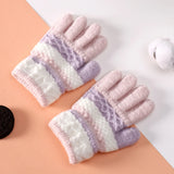 Kids Winter Gloves For Boys And Girls Full-Finger Mittens