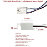 220V  Sound Voice Sensor  Light Switch  Module Detector Auto On Off Intelligent Use In Corridor Bath Warehouse Stair Switch