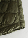 Quilted Argyle Coat Cape Rainproof Jacket Women Winter Jacket Army Green Casual Padded Loose Parkas Oversize Turtleneck Coat