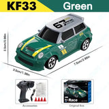 1:64 RC Drift Car – 4WD Mini Remote Control Racing Car