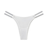 Sexy Panties Women Thongs Rhinestones Diamonds G-string Sports Thong Low Waist Shorts Briefs T-back Fitness S-XL