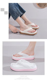 Woman Beach Flip Flops Fashion Summer Shoes 2025 Trend Girls Platform Sandals Soft EVA Non-slip Female Indoor Outdoor Slippers