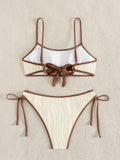 ZTVitality Sexy Patchwork Bikini 2026 New Arrival Swimsuit Women's Swimwear Push Up Female Beachwear Badnage Bikini Set Biquini