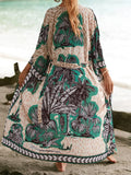 13 Colors Printed With Belt Crochet Knitted Tunic Beach Cover Up Cover-ups Beach Dress Beach Wear Beachwear Female Women K7201